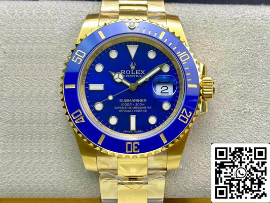 Rolex Submariner M116618LB-0003 3135 movimento 40mm VS Fabbrica quadrante blu