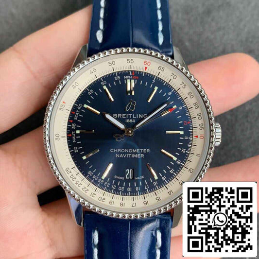 Breitling Navitimer 1 A17326211C1P3 1:1 Best Edition V7 Fabbrica Blue Dial