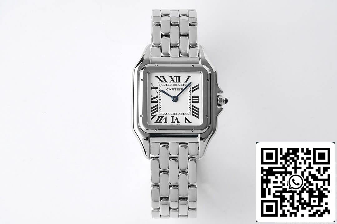 Panthere De Cartier WSPN0007 27MM 1:1 edizione migliore BV Fabbrica quadrante bianco