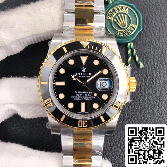 Rolex Submariner 116613-LN-97203 40MM 3135 movimento VS Fabbrica quadrante nero