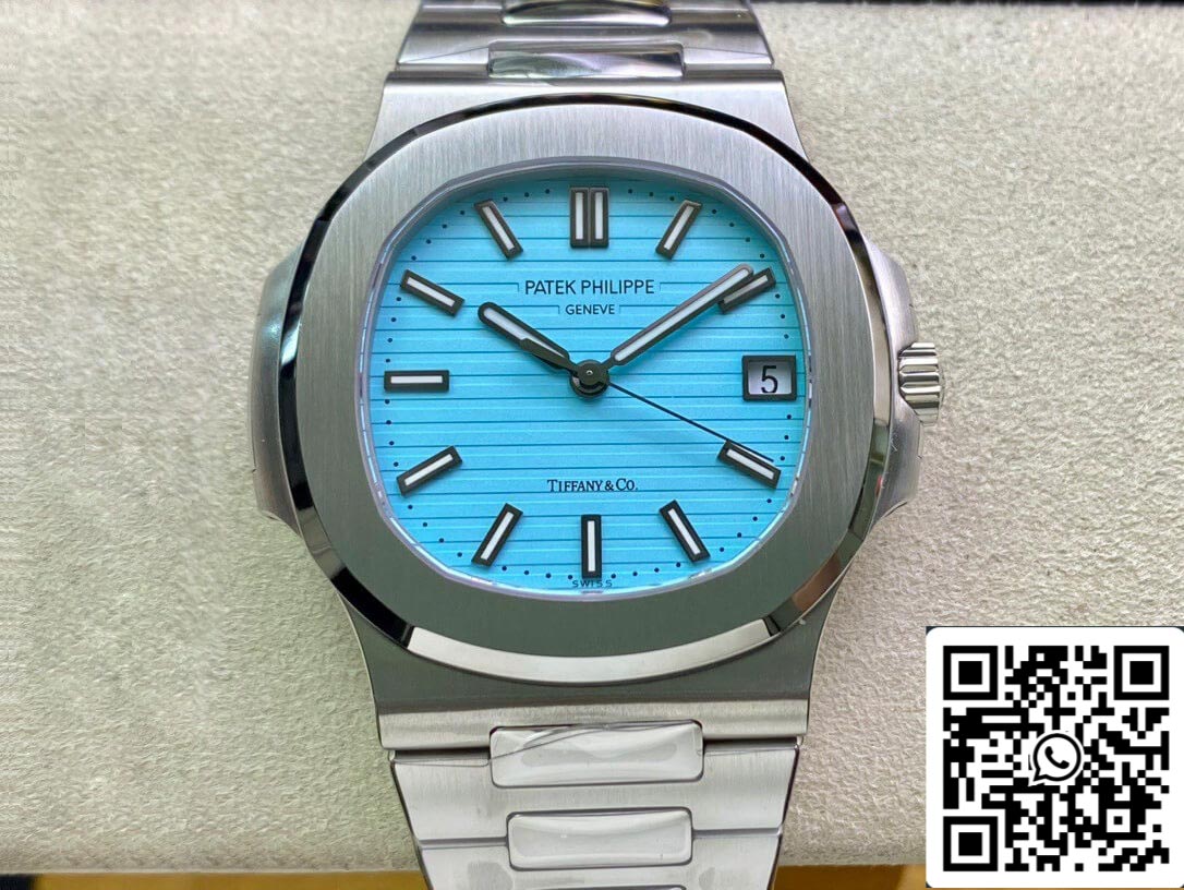 Patek Philippe Nautilus 5711/1A-018 170th Anniversary 1:1 Best Edition PPF Fabbrica Tiffany Blue Dial