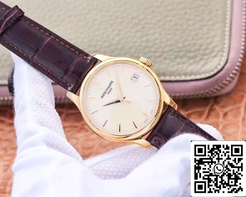 Patek Philippe Calatrava 5227J-001 ZF Fabbrica 1:1 Best Edition 18K Yellow Gold Case Swiss Cal.324 SC
