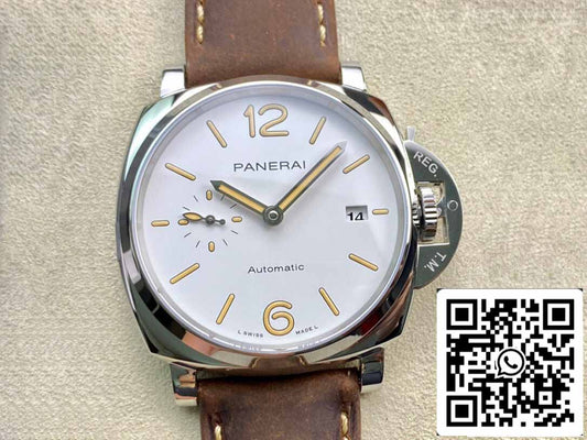 Panerai Luminor PAM01046 1:1 edizione migliore VS Fabbrica quadrante bianco