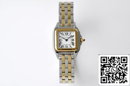 Panthere De Cartier W2PN0006 22MM 1:1 edizione migliore BV Fabbrica quadrante bianco