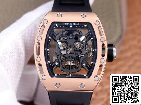 Richard Mille RM52-01 Tourbillon 1:1 edizione migliore JB Fabbrica Rose Gold Case