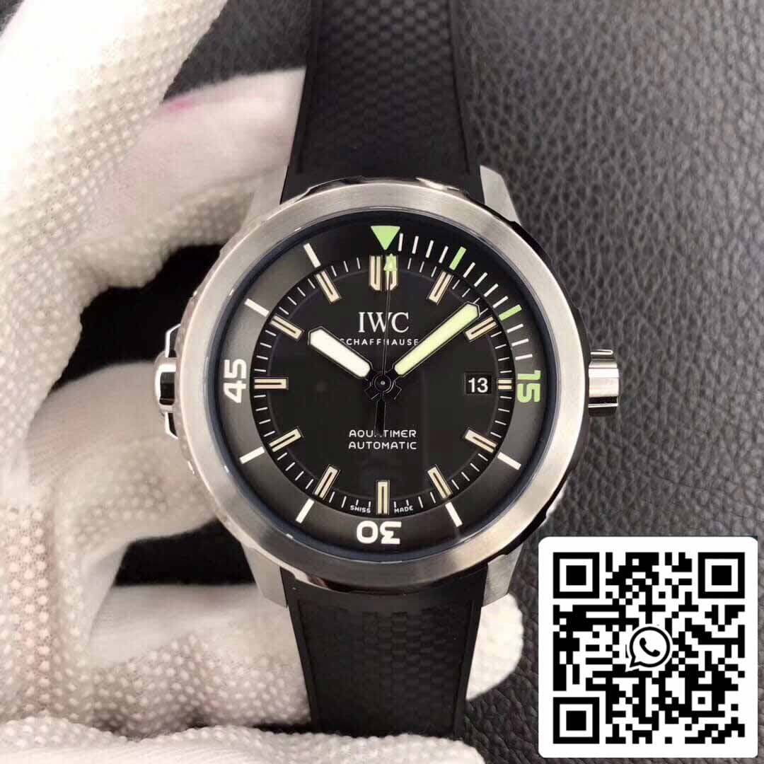 IWC Aquatimer IW329001 1:1 Best Edition V6 Fabbrica Black Dial