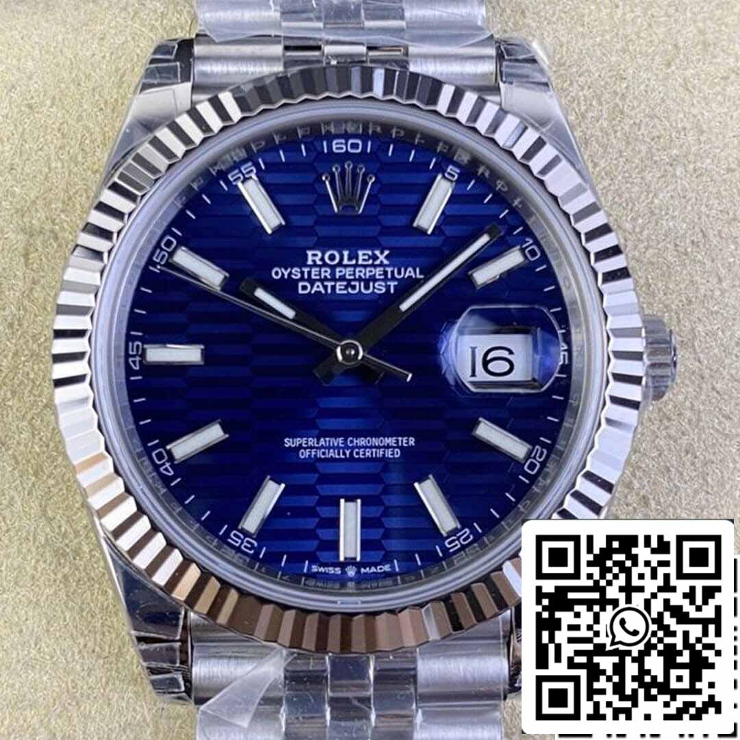 Rolex Datejust M126334-0032 41MM 1:1 edizione migliore VS Fabbrica acciaio inossidabile
