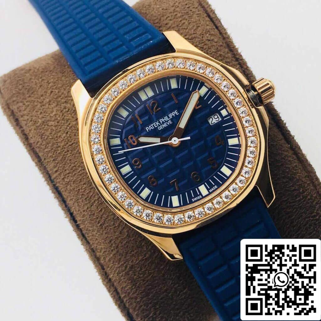 Patek Philippe Aquanaut 5067A Quartz movimento 1:1 Best Edition PPF Fabbrica Blue Dial