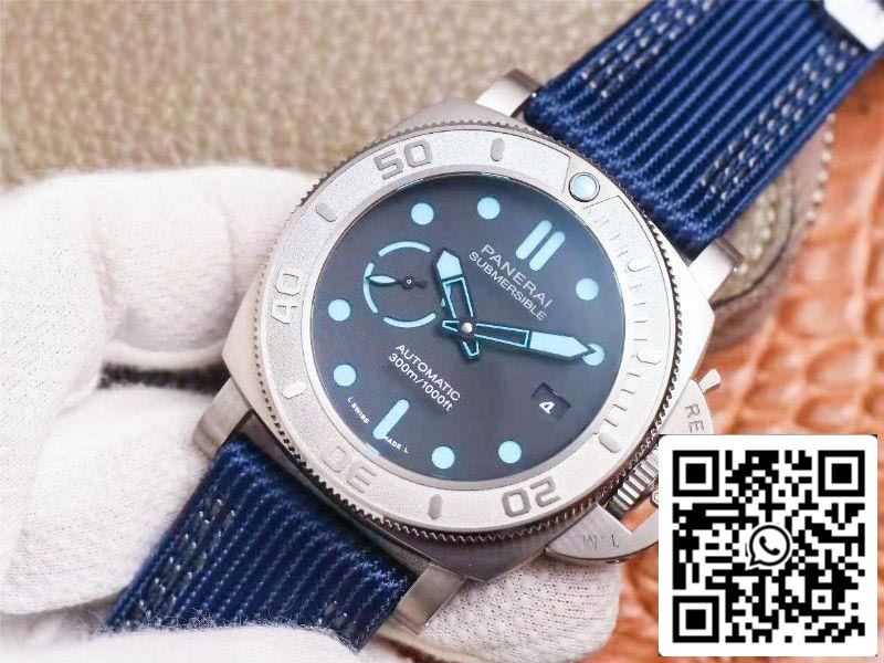 Panerai Sumergible PAM00985 VS Fabbrica 1:1 edizione migliore quadrante nero Swiss P.9010