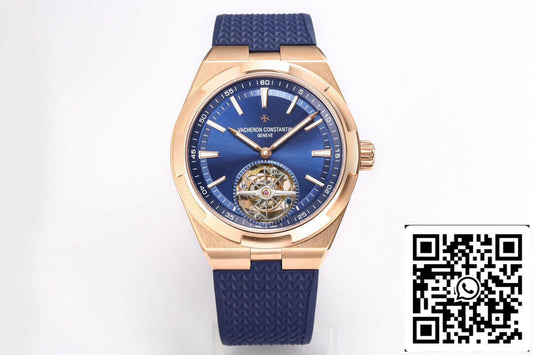 Vacheron Constantin Overseas Tourbillon 6000V/110R-B733 1:1 edizione migliore BBR Fabbrica Gomma cinturino