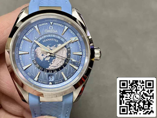 Omega Seamaster 220.12.43.22.03.002 1:1 edizione migliore VS Fabbrica quadrante blu