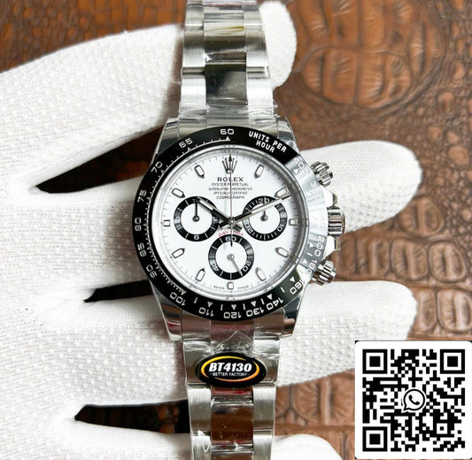 Rolex Daytona M116500LN-0001 1:1 edizione migliore BT Fabbrica quadrante bianco