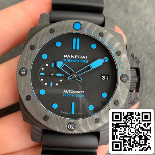 Panerai Submersible PAM00960 1:1 edizione migliore VS Fabbrica quadrante nero