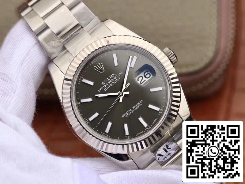 Rolex Datejust 126334 1:1 edizione migliore AR Fabbrica quadrante nero Swiss ETA2824
