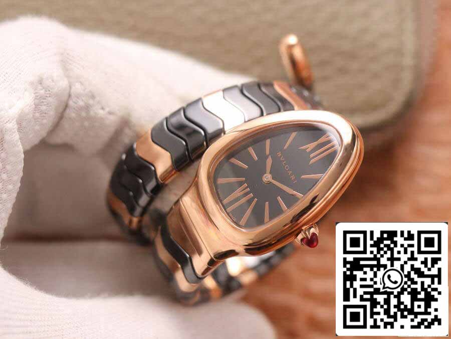 Bvlgari Serpenti 1:1 edição melhor BV Fabbrica Rosa Oro Cassa