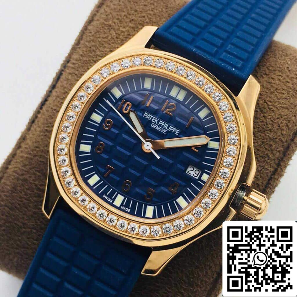 Patek Philippe Aquanaut 5067A Quartz movimento 1:1 Best Edition PPF Fabbrica Blue Dial