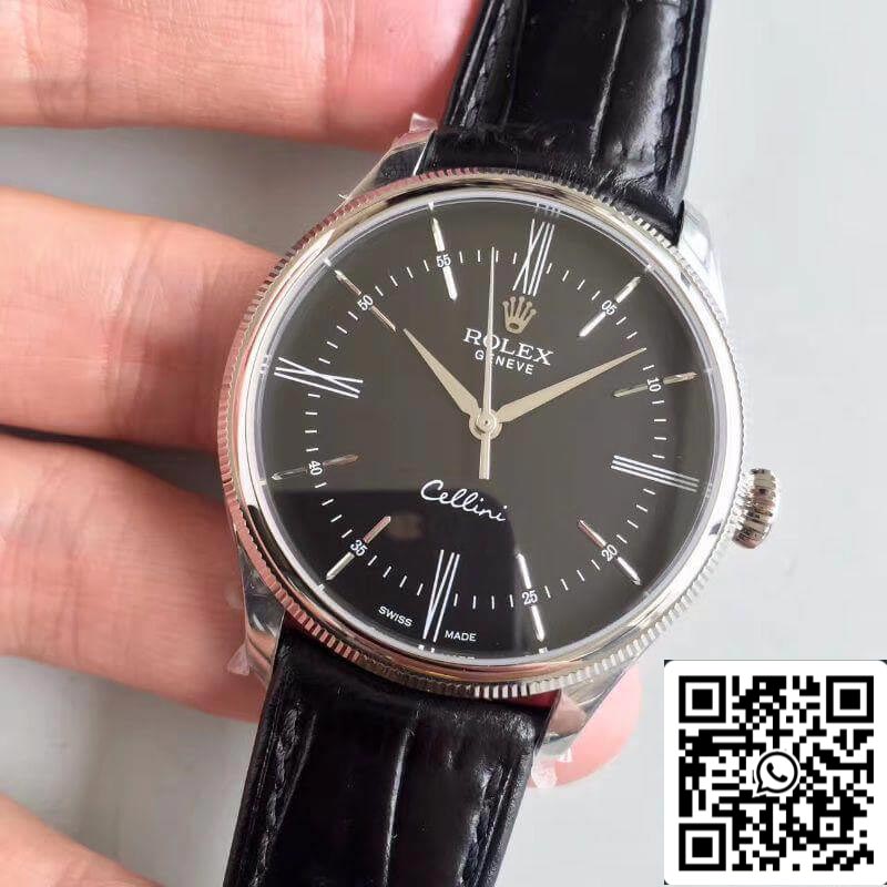 Rolex Cellini 50509 MKS Fabbrica Black Dial 1:1 Best Edition Swiss ETA3132
