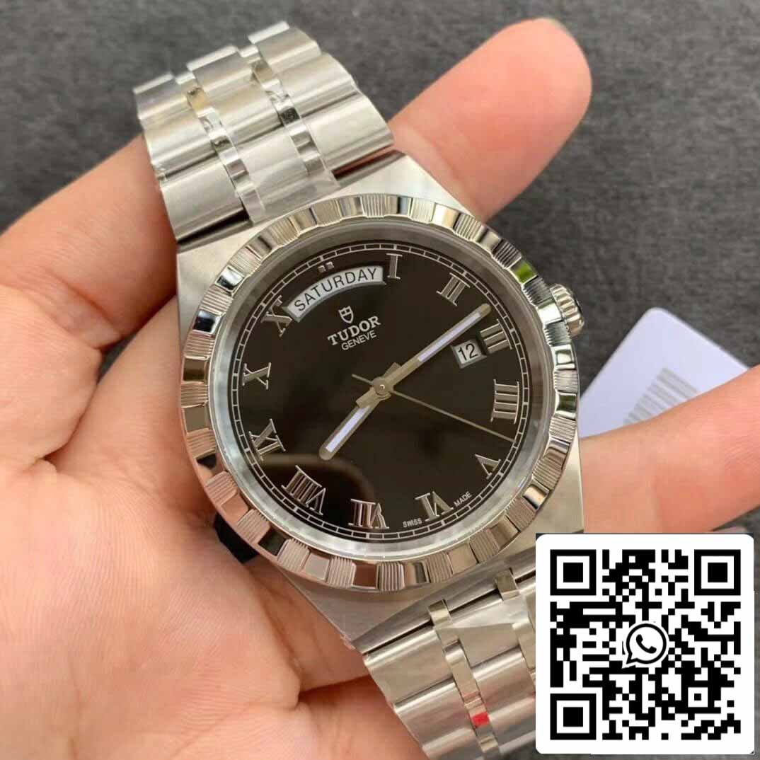 replica Tudor Royal M28600-0003 Day Date V7 Fabbrica Black Dial