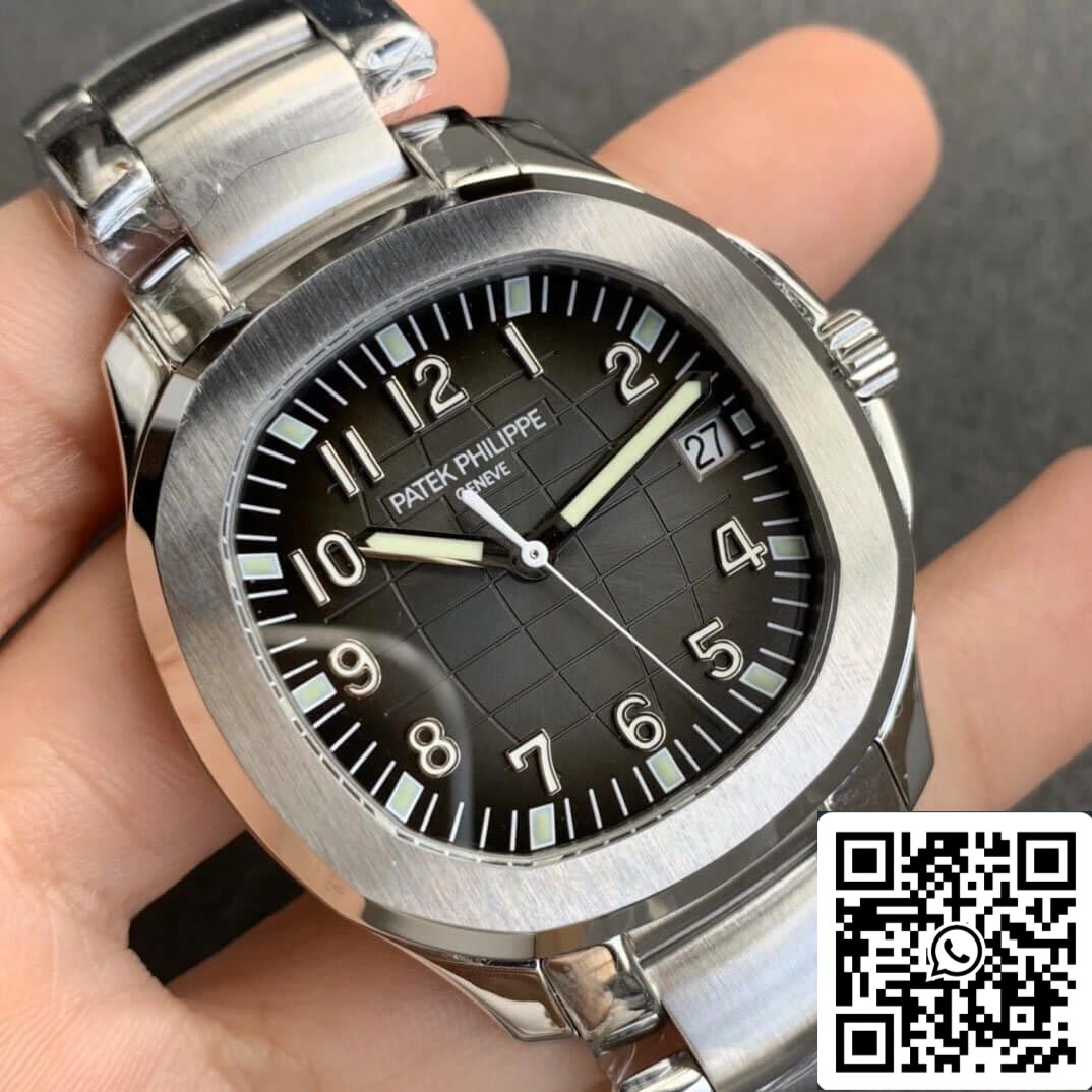 Patek Philippe Aquanaut 5167/1A-001 1:1 edición migliore 3K Fabbrica quadrante nero