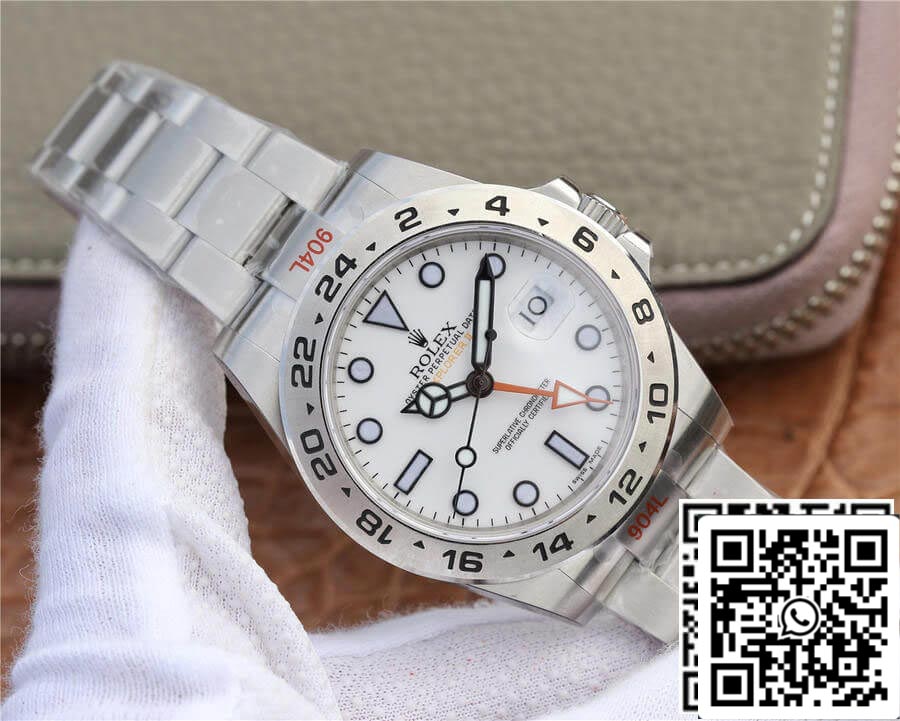 Rolex Explorer M216570-0001 1:1 edizione migliore GM Fabbrica V4 quadrante bianco