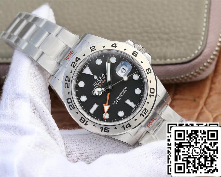 Rolex Explorer M216570-0002 1:1 edizione migliore GM Fabbrica V4 quadrante nero
