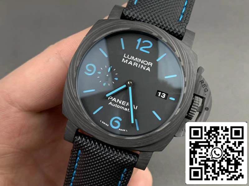 Panerai Luminor PAM01661 1:1 edizione migliore VS Fabbrica Nero Carbonio Swiss P9010