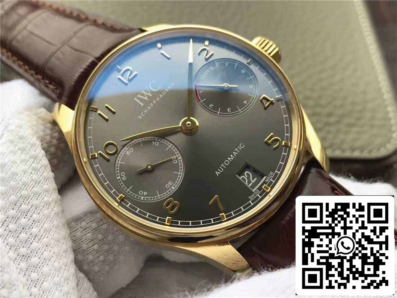 IWC Portugieser IW500101 1:1 Best Edition ZF Fabbrica Grey Dial