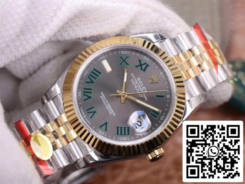 Rolex Datejust M126333-0020 1:1 Mejor Edición TW Fabbrica Esfera Gris Suizo ETA3235
