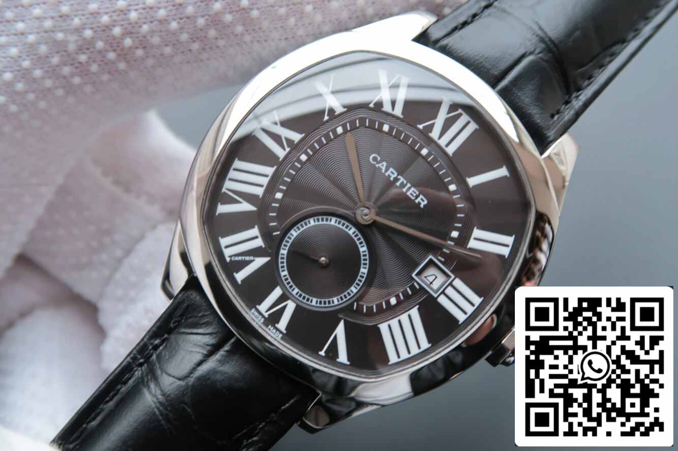 Drive De Cartier WSNM0009 1:1 Best Edition V6 Fabbrica Black Dial