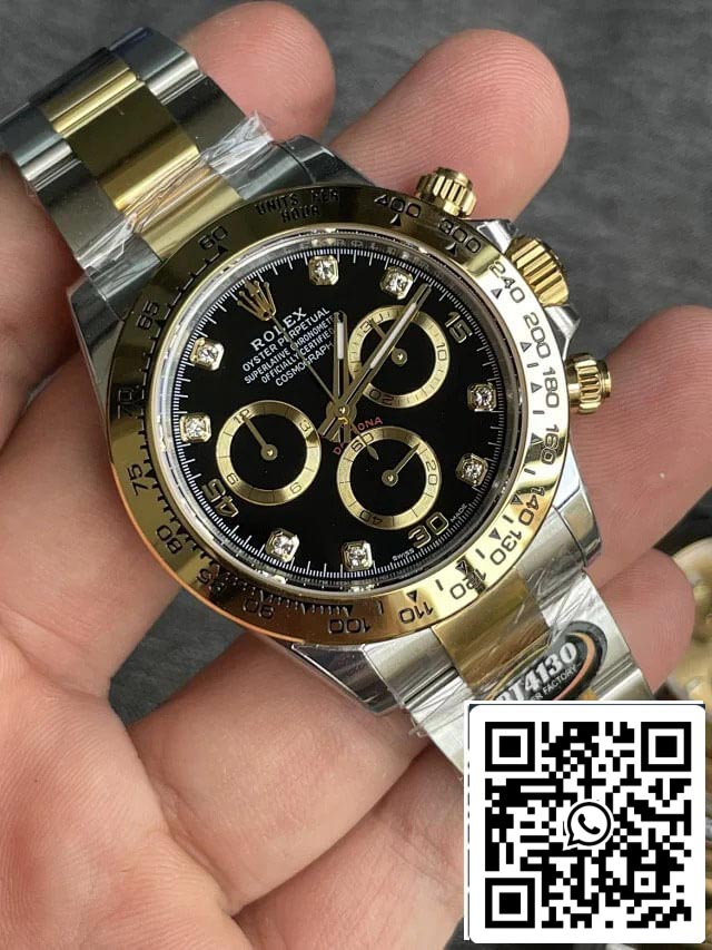 Rolex Daytona M116503-0011 1:1 edizione migliore BT Fabbrica quadrante nero
