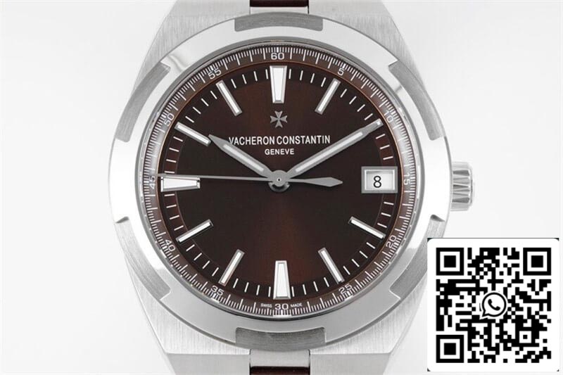 Vacheron Constantin Overseas 4500V 1:1 Best Edition PPF Fabbrica Brown Rubber cinturino
