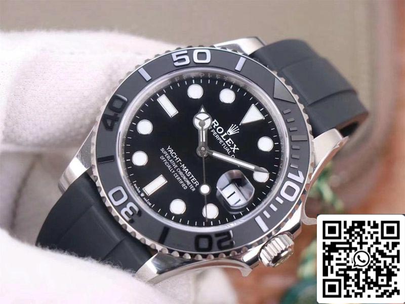Rolex Yacht‑Master M226659-0002 1:1 edizione migliore VS Fabbrica quadrante nero Swiss ETA3235