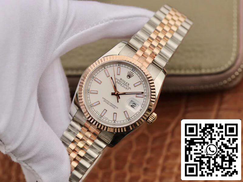 Rolex Datejust  126233 36mm GM Fabbrica 1:1 edizione migliore 18K Oro Wrapped Swiss ETA3135
