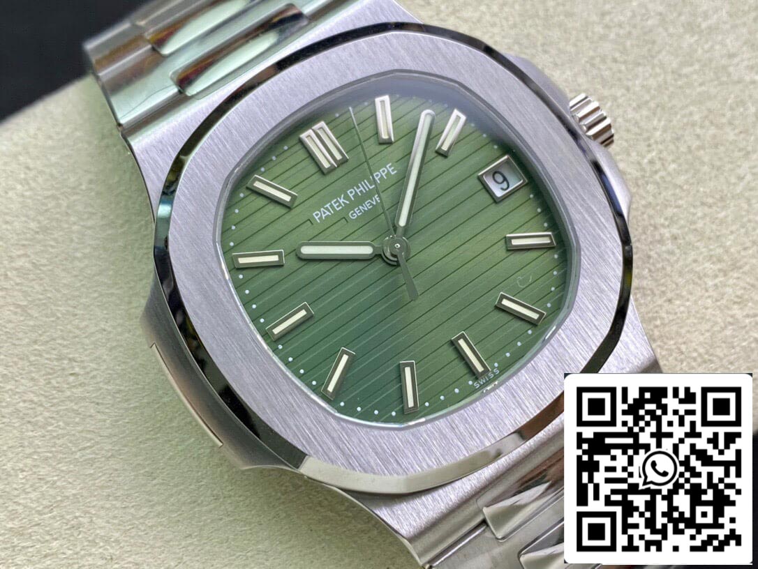 Patek Philippe Nautilus 5711/1A 1:1 Best Edition PPF Fabbrica Olive Green Dial