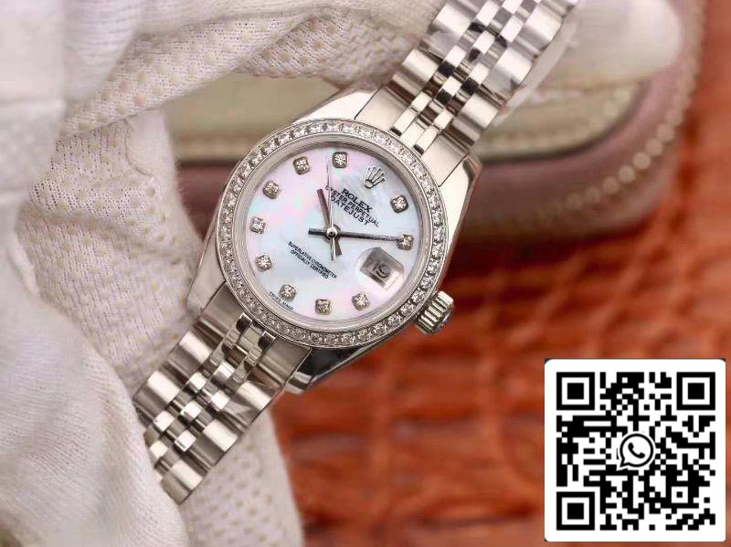 Rolex Lady Datejust 28MM 1:1 Best Edition Swiss Original Imported NH05 movimento Enamel Dial