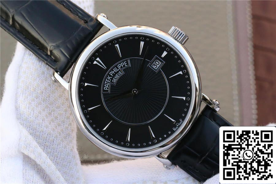 Patek Philippe Calatrava 5153G-001 1:1 Best Edition ZF Fabbrica Black Dial