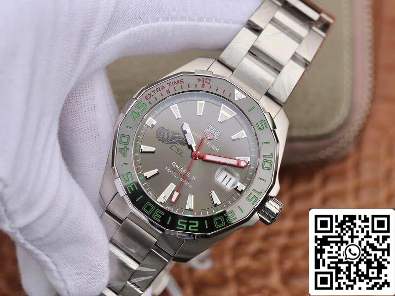 Tag Heuer Aquaracer Calibre 5 Chinese Super League 43mm 1:1 Best Edition acciaio inossidabile