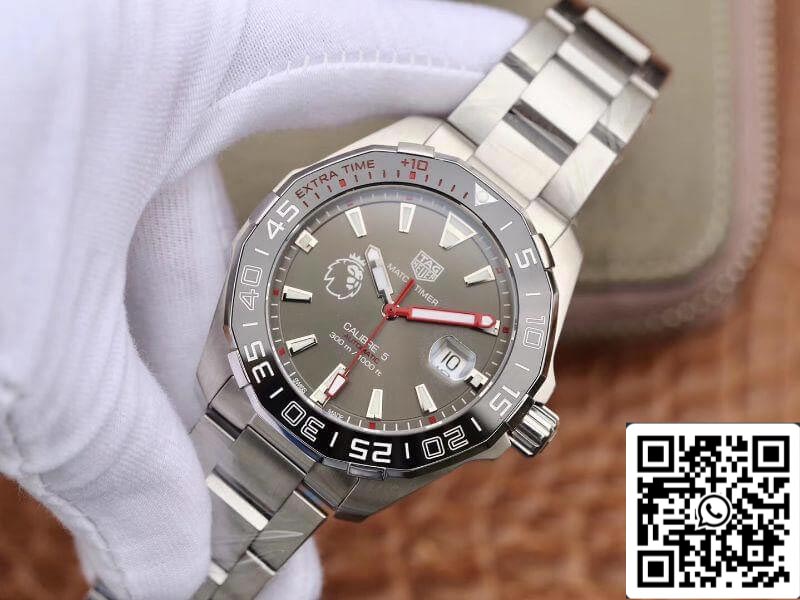 Tag Heuer Aquaracer Calibre 5 English Premier League Limited 43mm Mechanical Watches 1:1 Best Edition Swiss ETA2824-2 25J