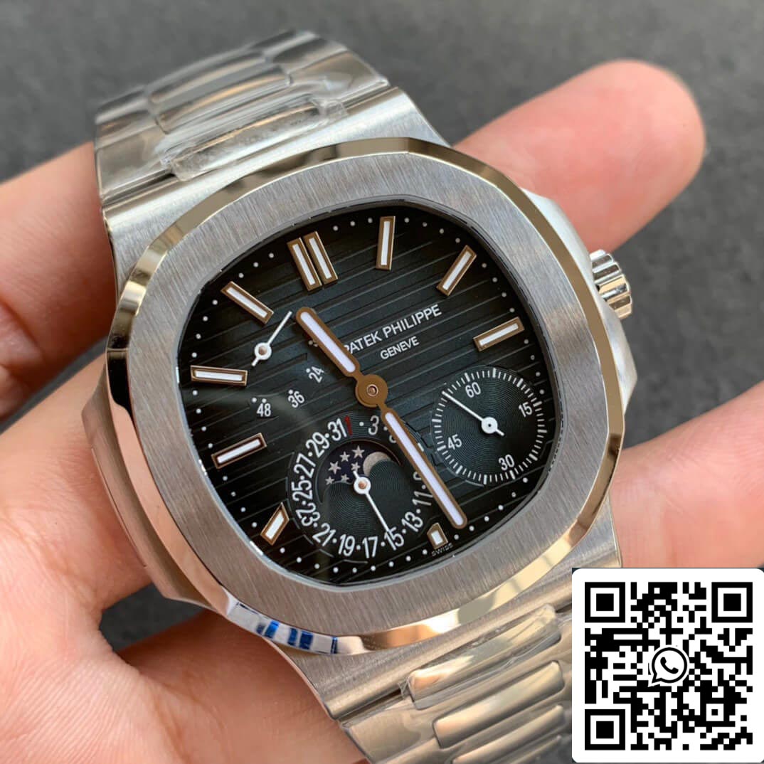 Patek Philippe Nautilus 5712/1A-001 1:1 Best Edition ZF Fabbrica Dark Blue Dial