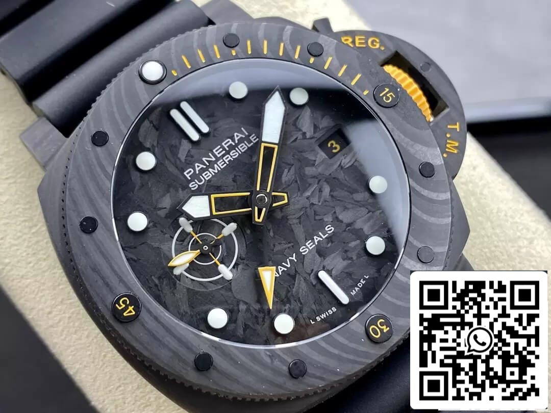 Panerai Submersible PAM1324 1:1 edizione migliore VS Fabbrica fibra di carbonio Cassa