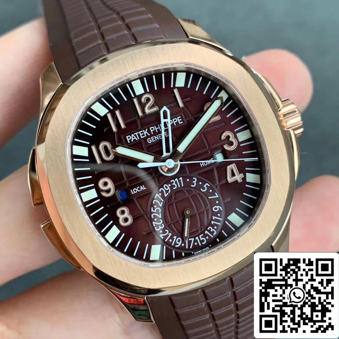 Patek Philippe Aquanaut 5164R-001 1:1 edizione migliore GR Fabbrica Brown quadrante