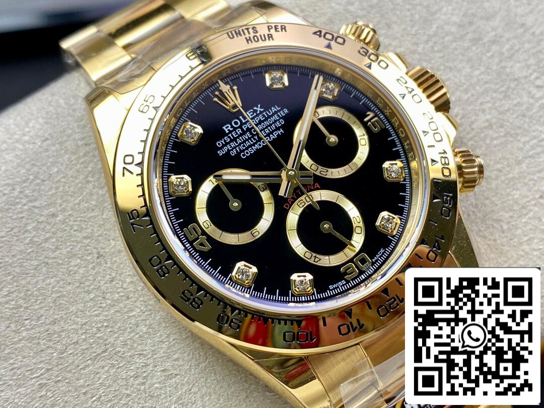 Rolex Daytona M116508-0016 1:1 edizione migliore BT Fabbrica quadrante nero