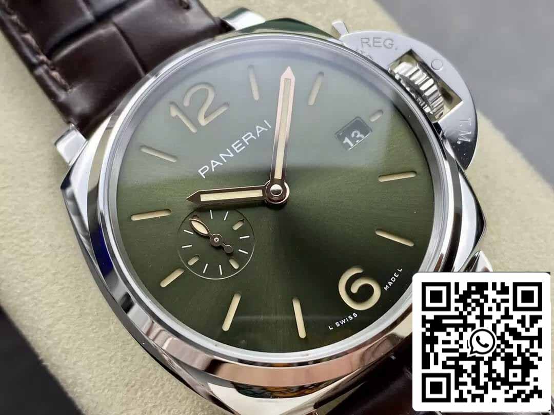 Panerai Luminor PAM01329 1:1 edizione migliore VS Fabbrica quadrante verde