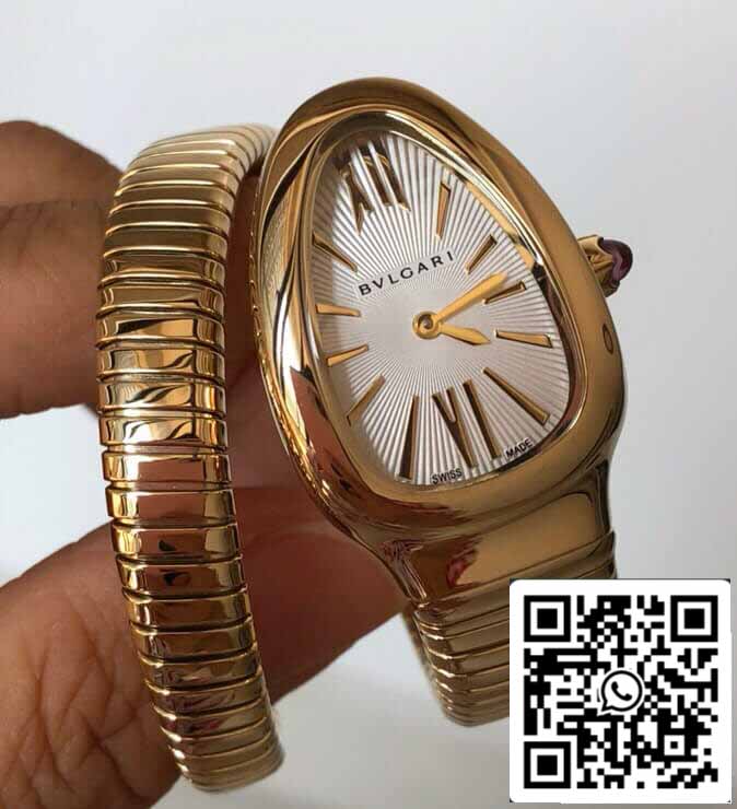 Bvlgari Serpenti 1:1 edição melhor BV Fabbrica quadrante argento