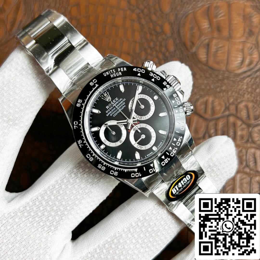 Rolex Daytona M116500LN-0002 1:1 edizione migliore BT Fabbrica quadrante nero