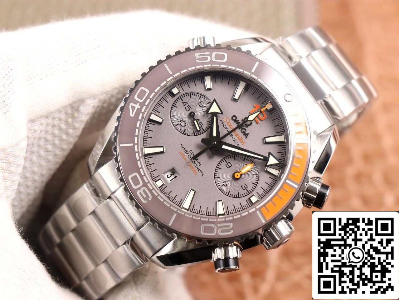Omega Seamaster Ocean Universe 600M 215.90.46.51.99.001 1:1 Mejor Edición OM Fabbrica V3 Titanio Metal