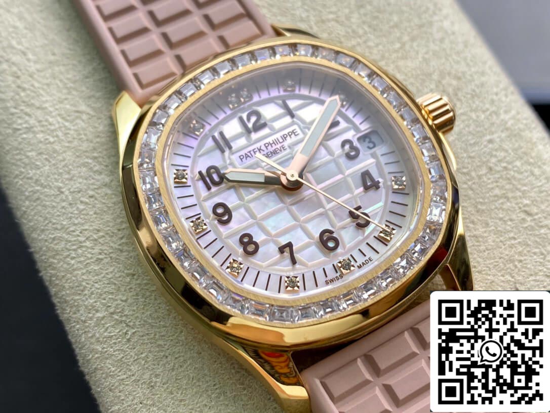Patek Philippe Aquanaut 5072R-001 1:1 Best Edition PPF Fabbrica Mother Of Pearl Dial