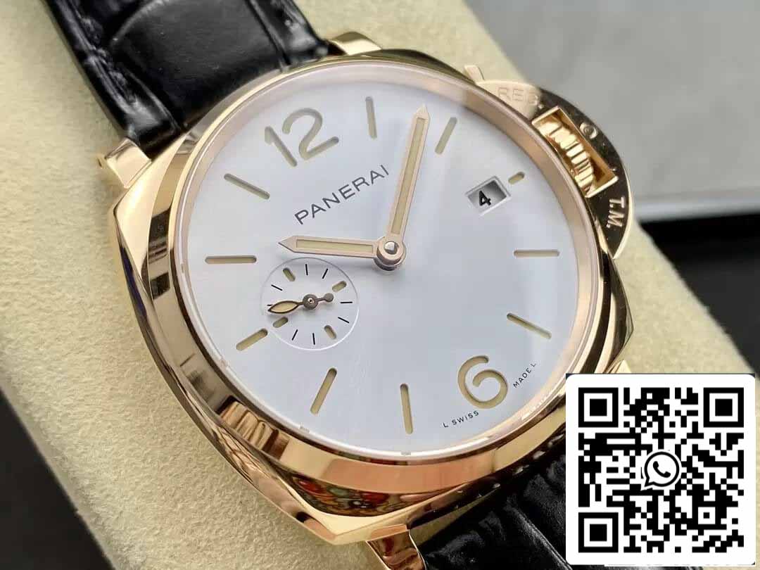 Panerai Luminor PAM01336 1:1 edizione migliore VS Fabbrica quadrante bianco