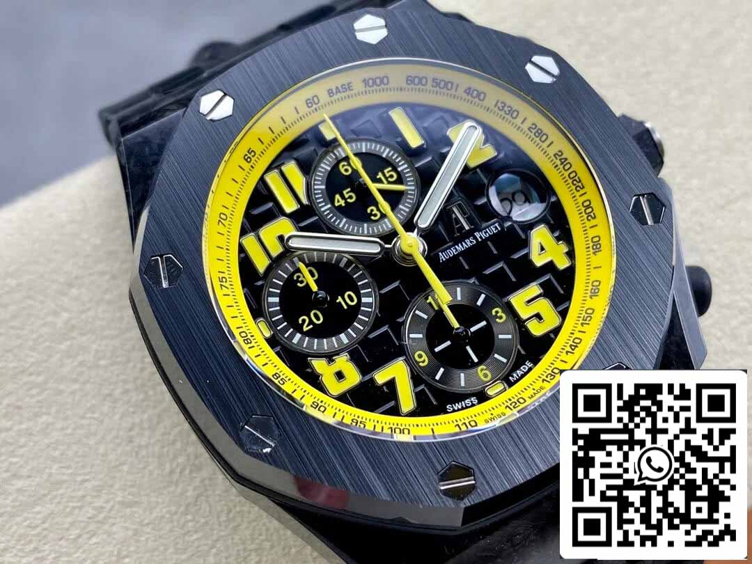 Audemars Piguet Royal Oak Offshore 26176FO.OO.D101CR.02 1:1 edição melhor JJF Fabbrica mostrador preto