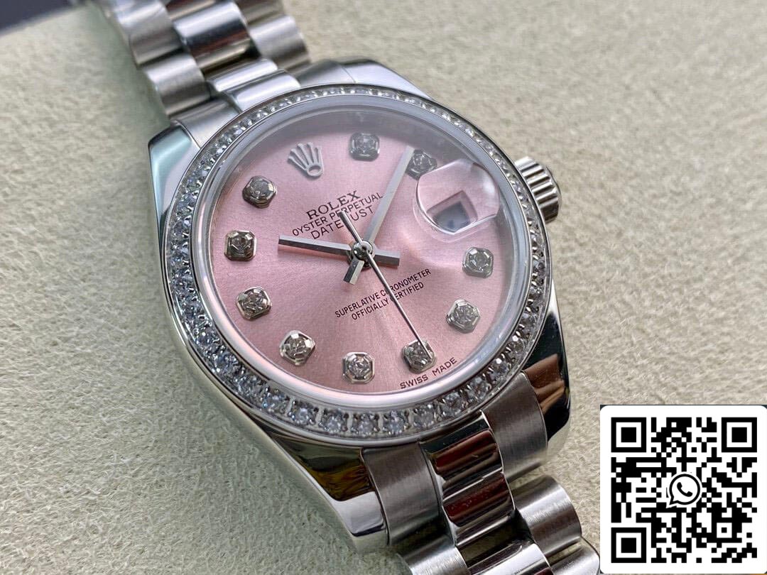 Rolex Datejust M279139RBR-0005 28MM 1:1 edizione migliore BP Fabbrica Pink quadrante